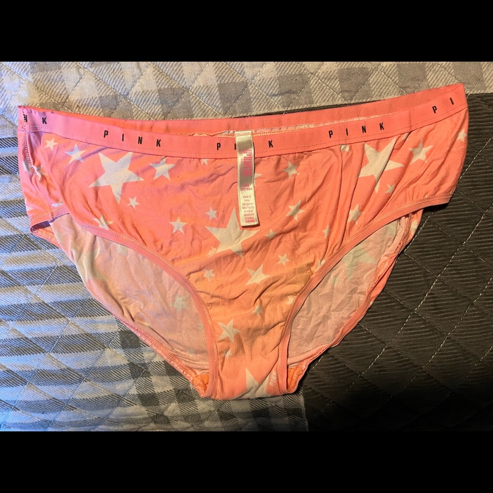 Vintage Victoria’s Secret pink silky hip huggers